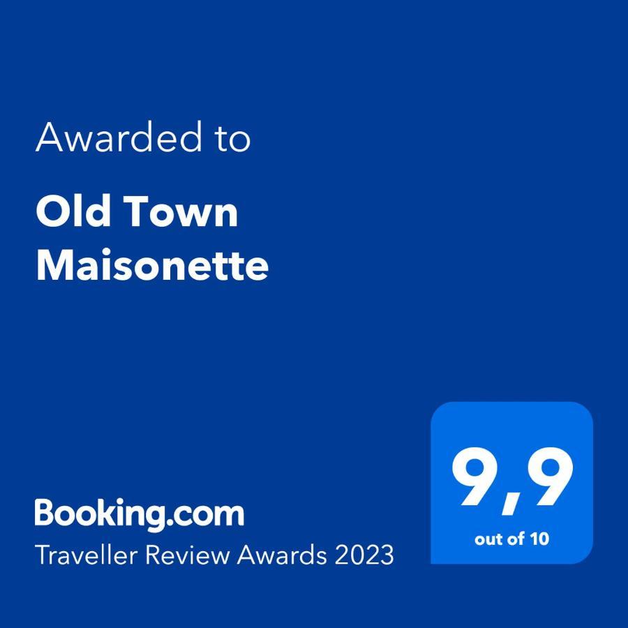 Old Town Maisonette Rhodes City Ngoại thất bức ảnh